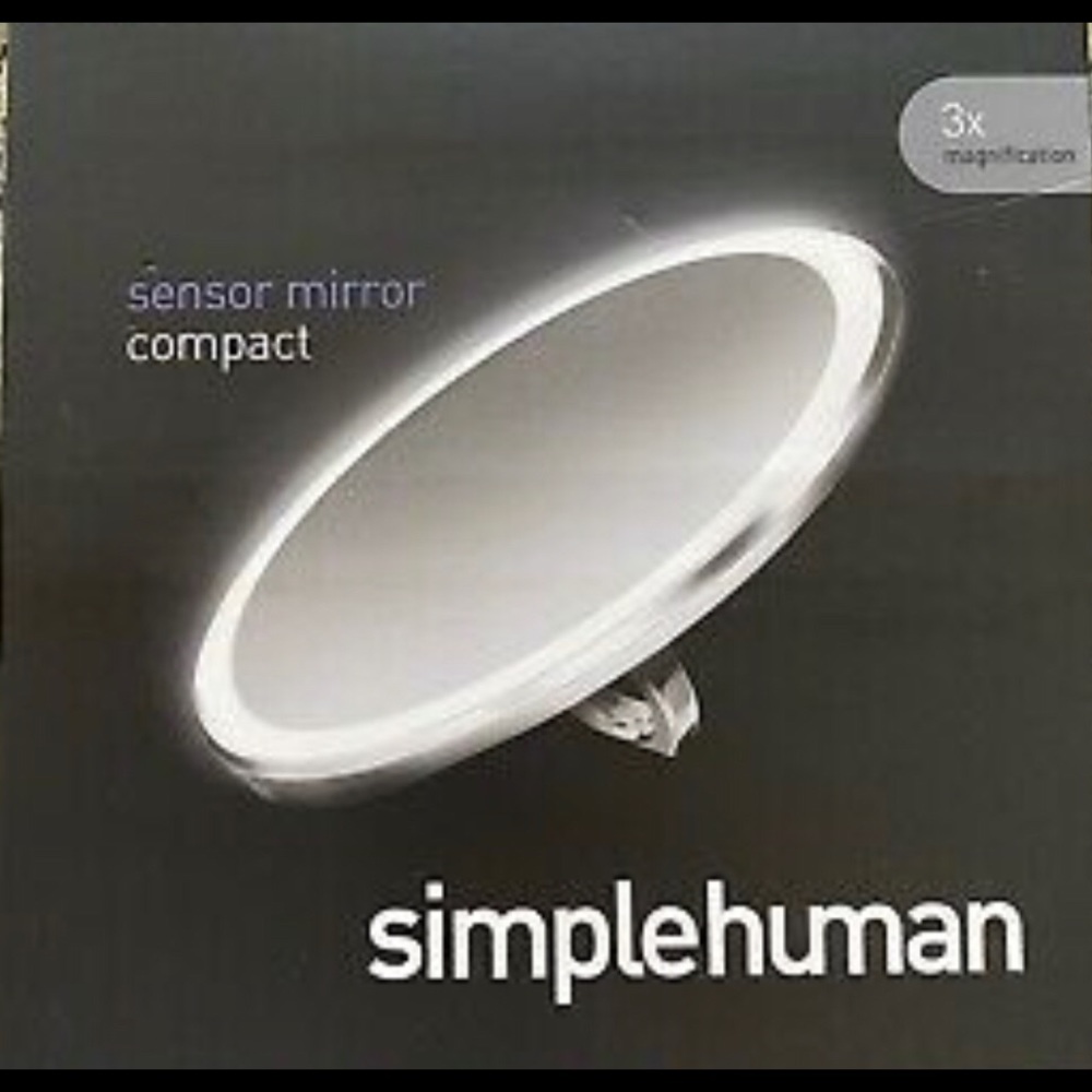 Simplehuman compact mirror Stainless steel
